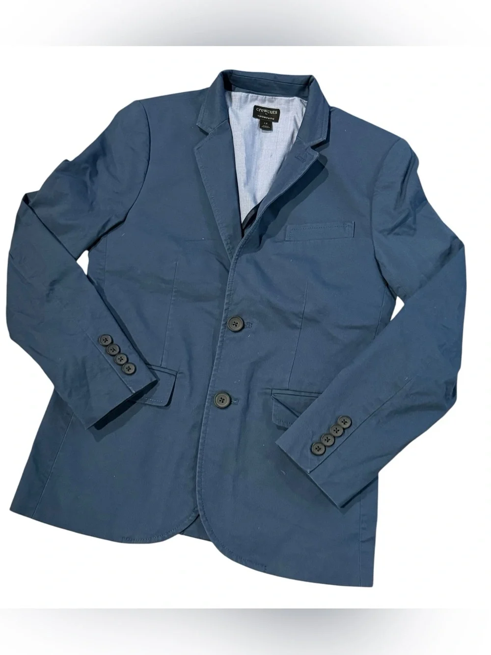 Crewcuts Thompson Button Front Blazer Size 12